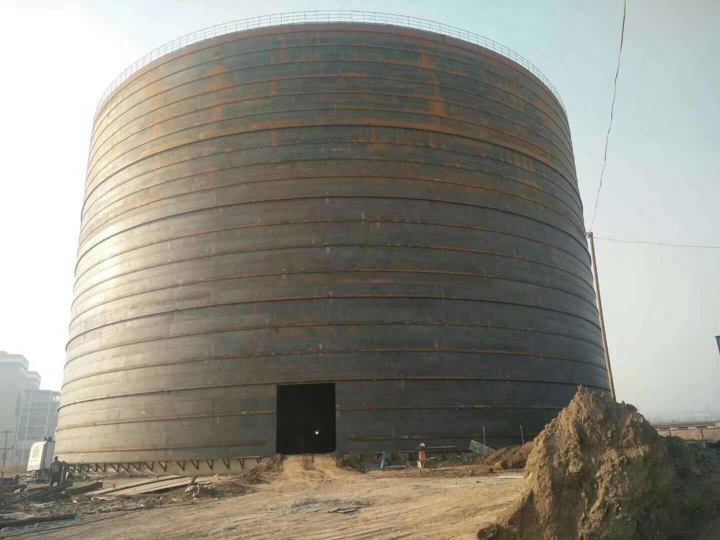 库伦承建大型钢板库的好处及原理