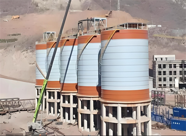 库伦高架钢板仓