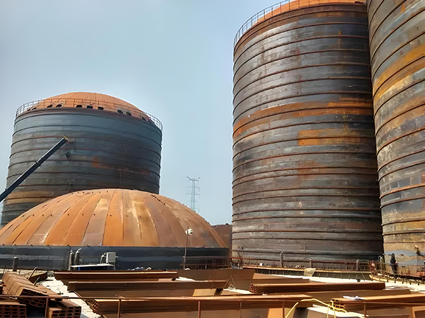 库伦焦粉钢板仓